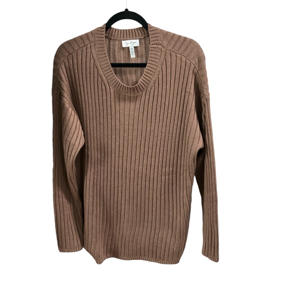 Goodfellow & Co Women’s Brown Ribbed Sweater
